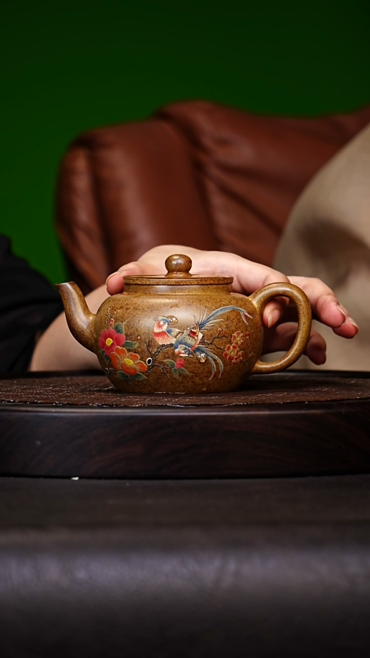 宜兴原矿高端紫砂 隧道窑柴烧260cc