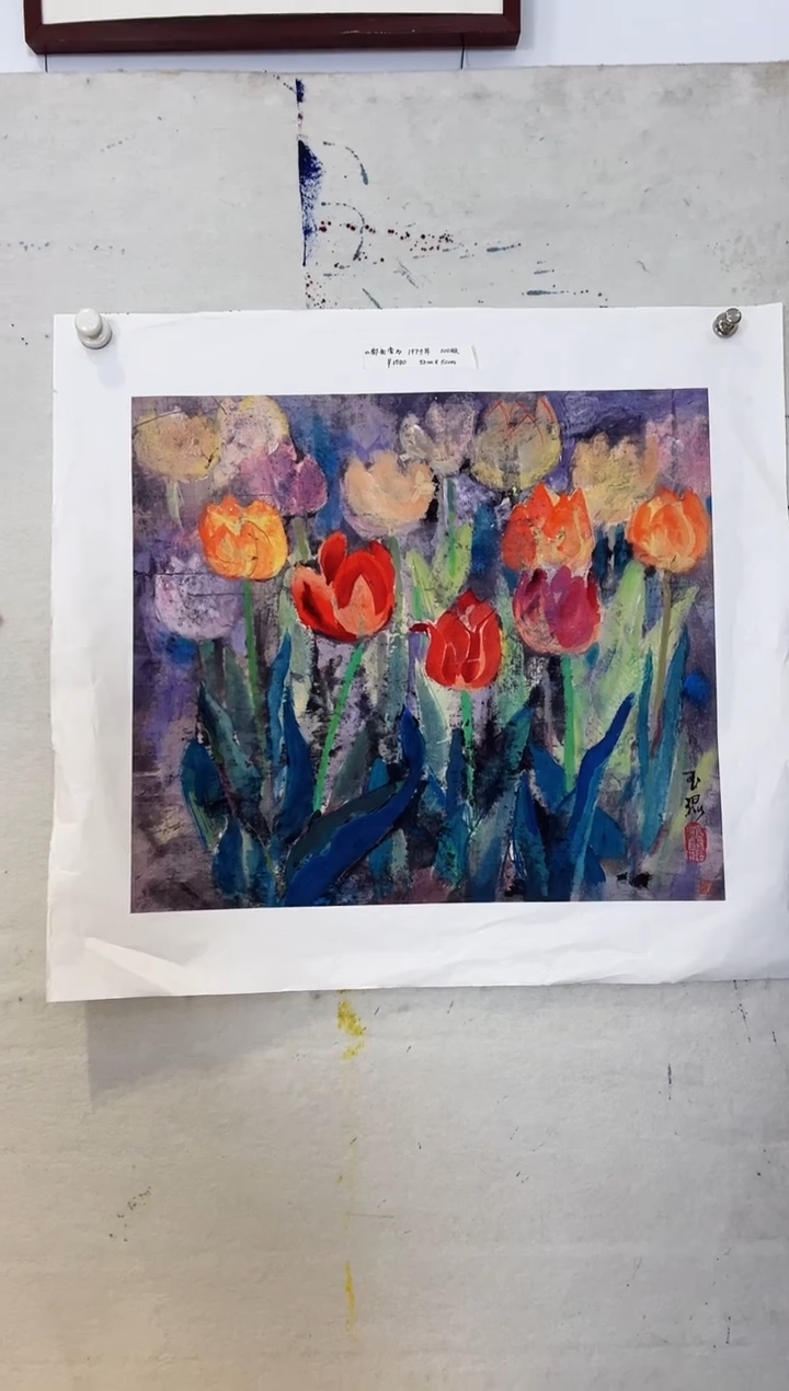 【闪购商品】版画限量亲签盖章版画S