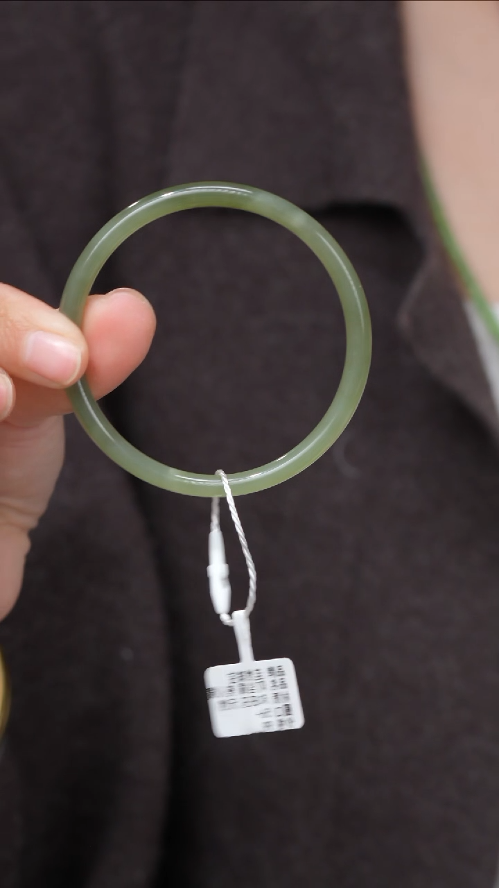 【闪购商品】和田玉手镯未镶嵌143     56圈口