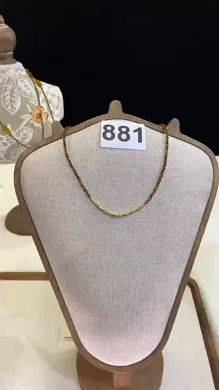 项链钛钢淡水珍珠881