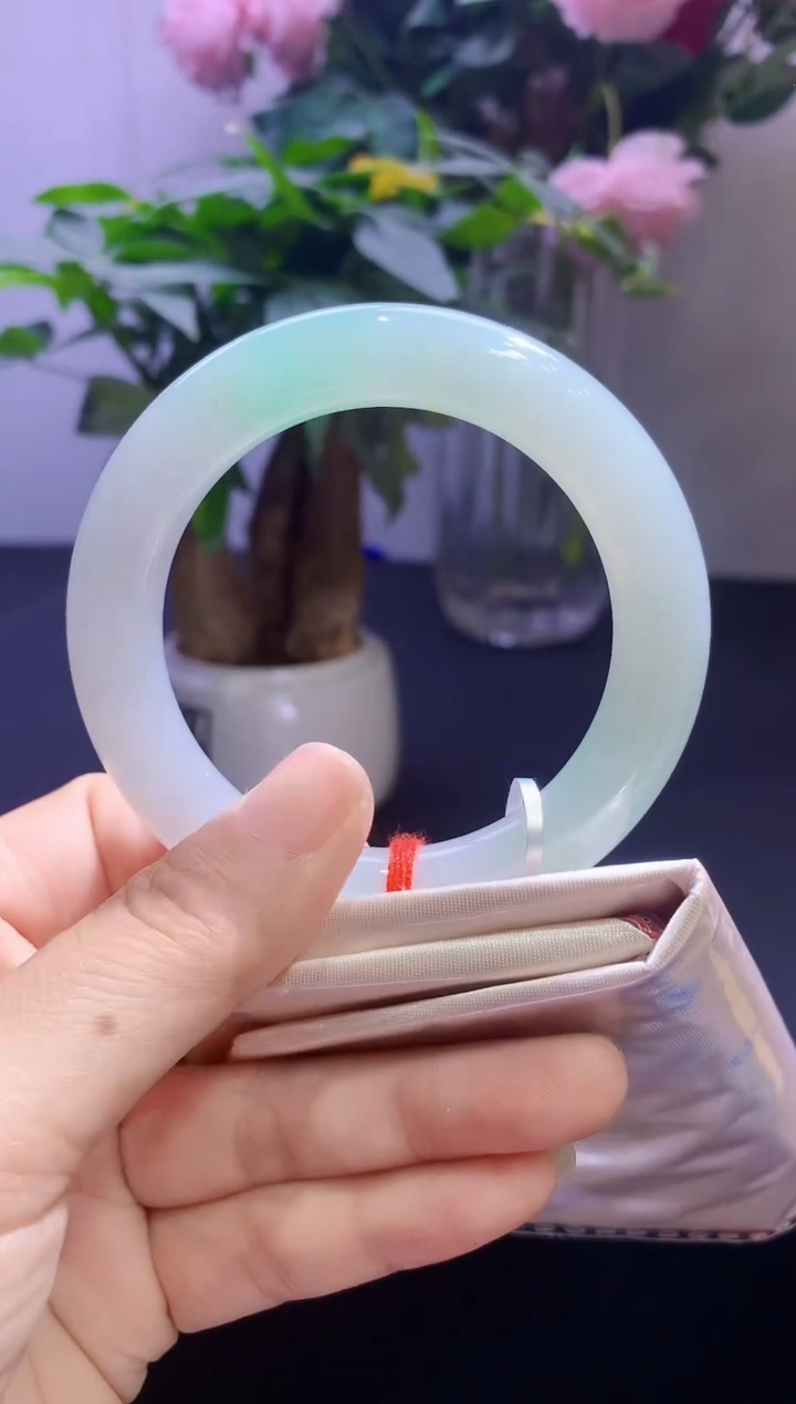 未镶嵌手镯翡翠翡翠手镯圈口53.7-t62