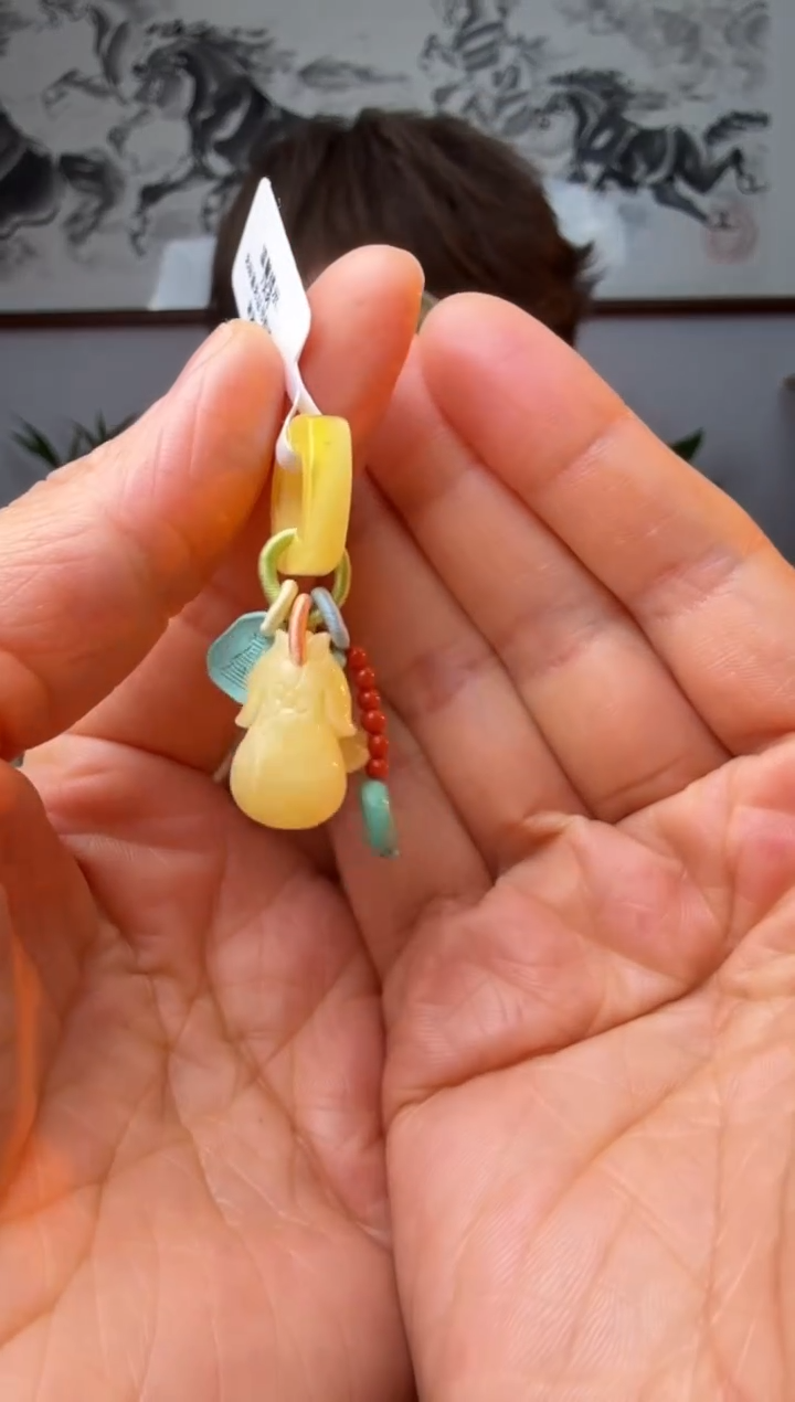 【闪购商品】蜜蜡裸石未镶嵌时尚百搭A1402