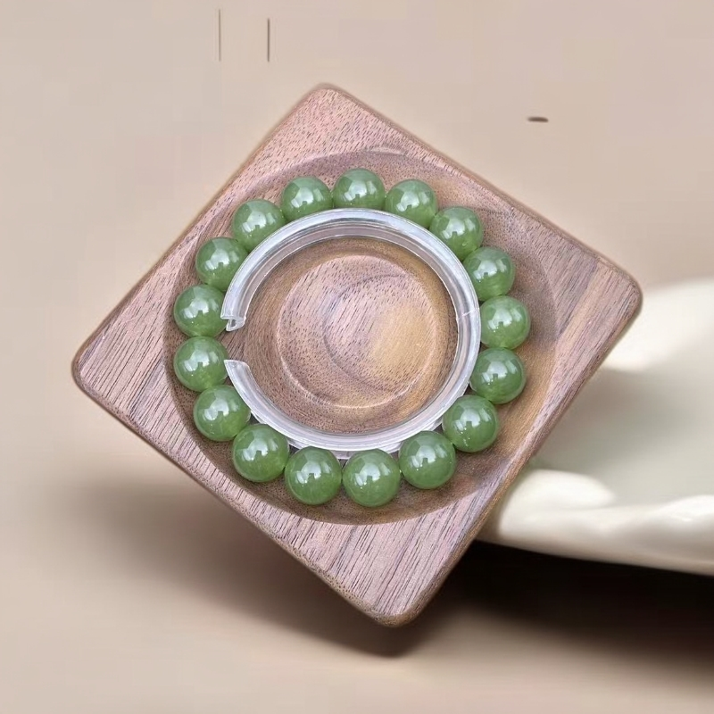 【佳玺貮店】新疆若羌产地 016 新疆湖水牛油果绿12mm