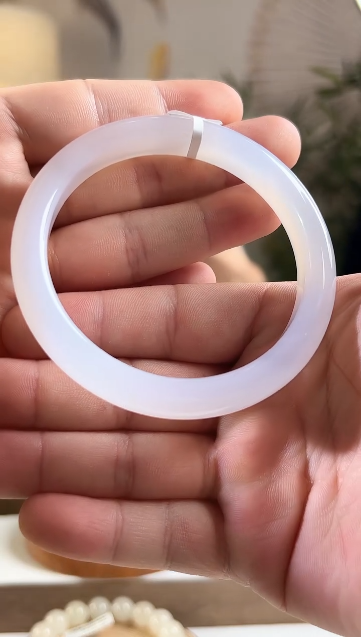 【闪购商品】玛瑙/玉髓手镯未镶嵌KT24070311-62