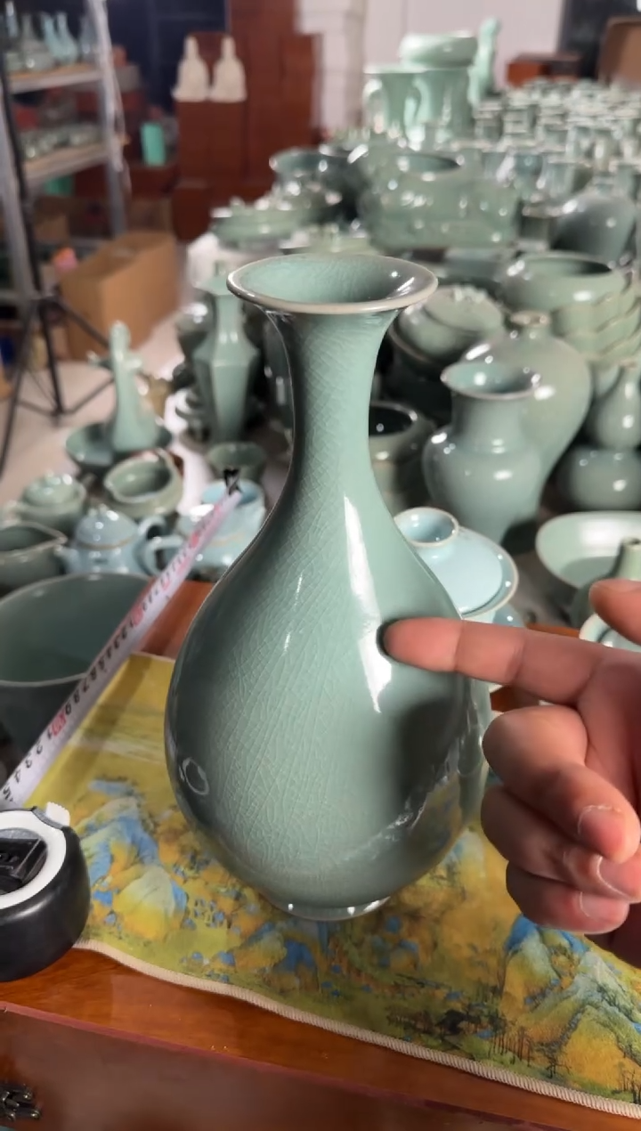 汝瓷平顶山汝瓷产品   玉壶春