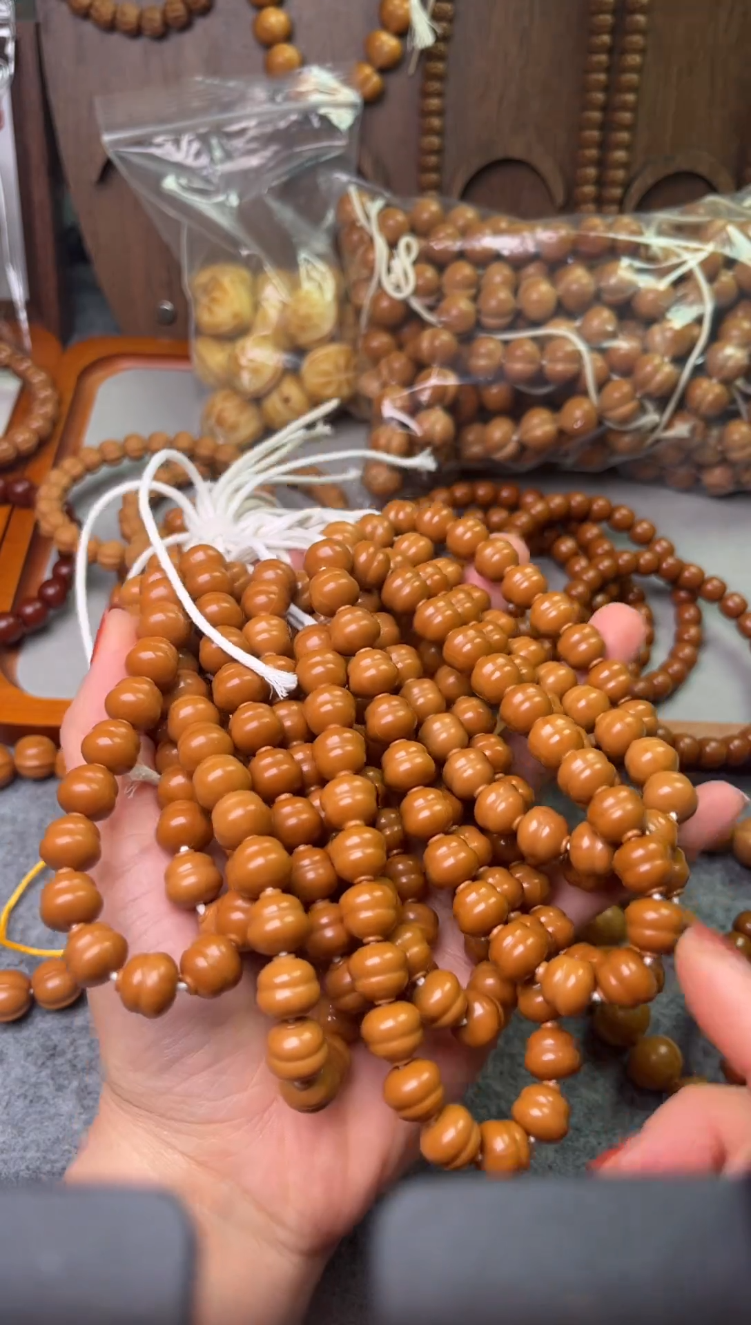 把件猴头核桃猴头葫芦