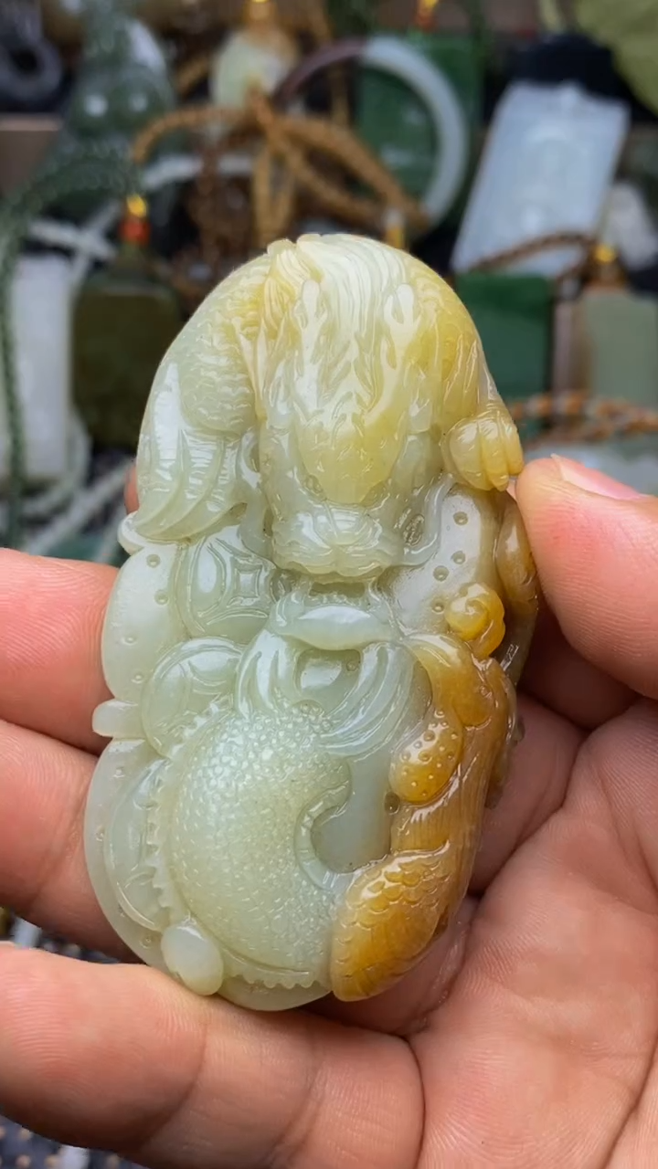 未镶嵌和田玉把件1