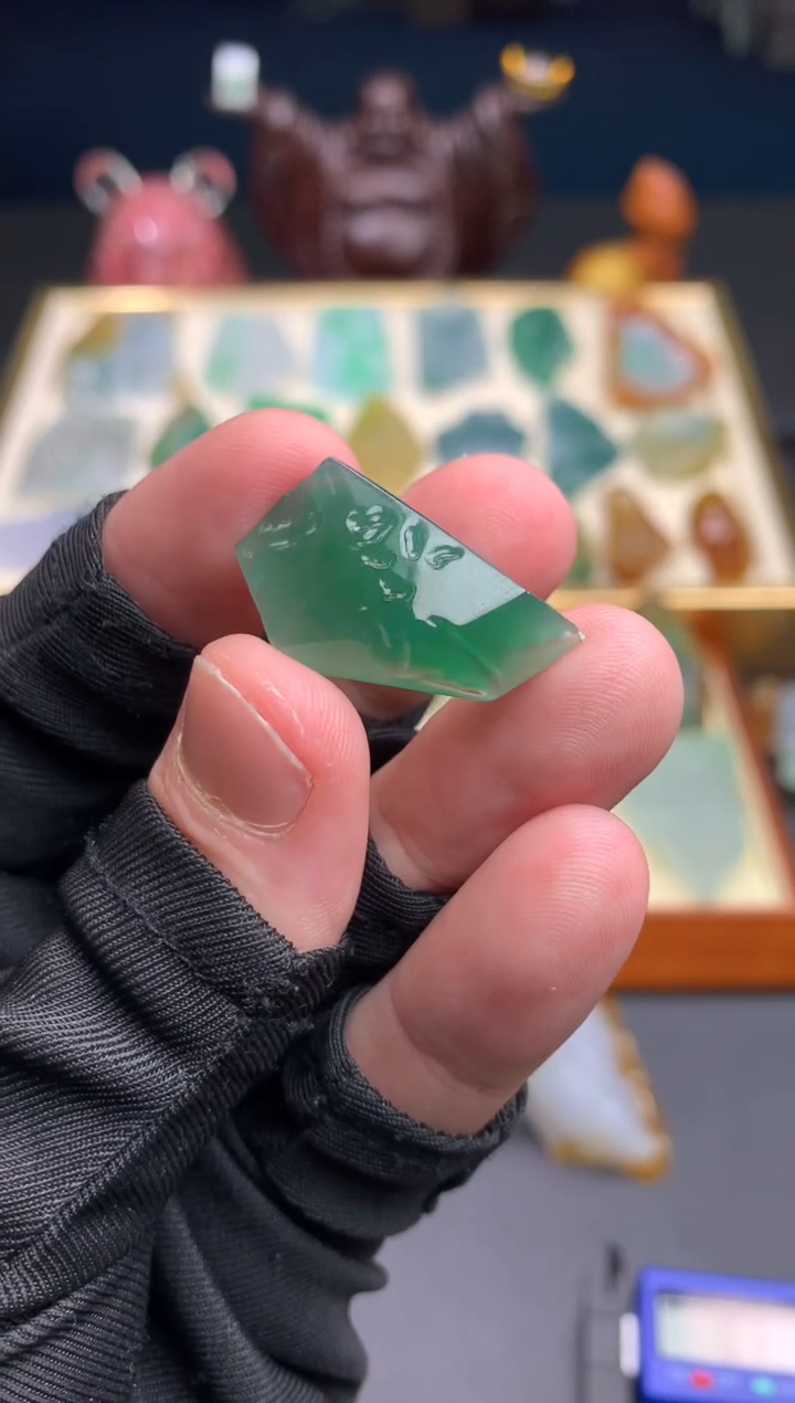 未镶嵌定制翡翠天然翡翠裸石（包工）