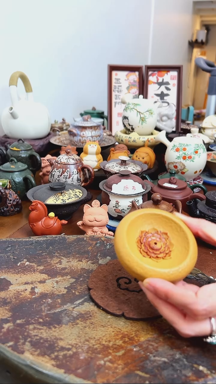   【茶瓷物语】莲花香插