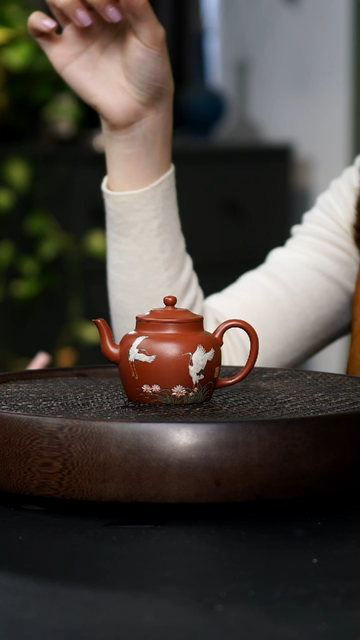 广**飞ZYX-0012高士-朱泥-100cc