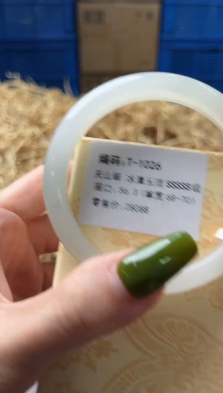未镶嵌手镯石英质玉T1026
