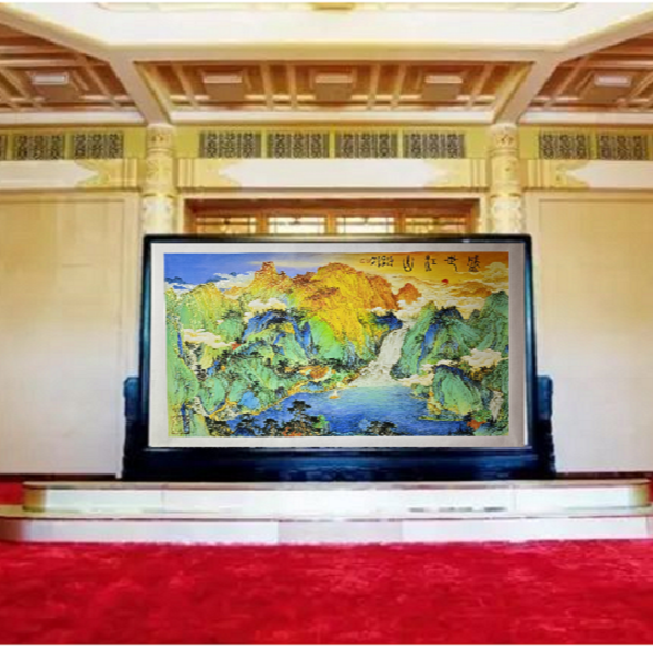 李山苍教授作品《盛世江山》