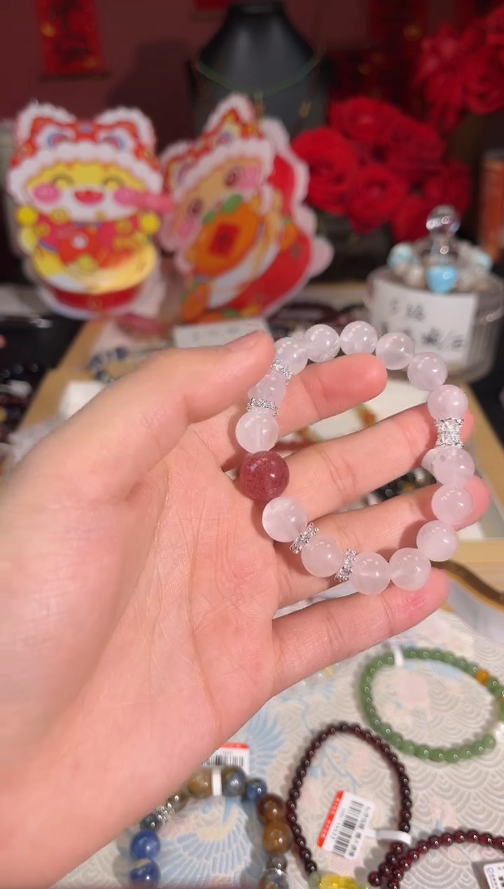 【闪购商品】水晶手链未镶嵌Q836多样性发货一件