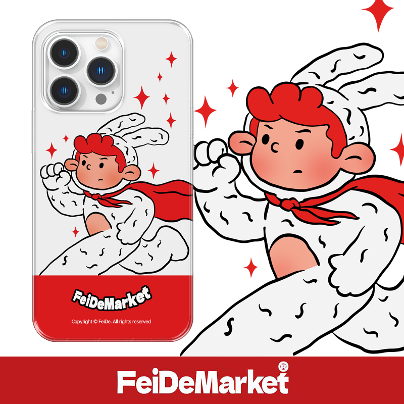 FeiDe Market 主理人合作-超人TUGI-适用苹果iPhone14-16手机壳