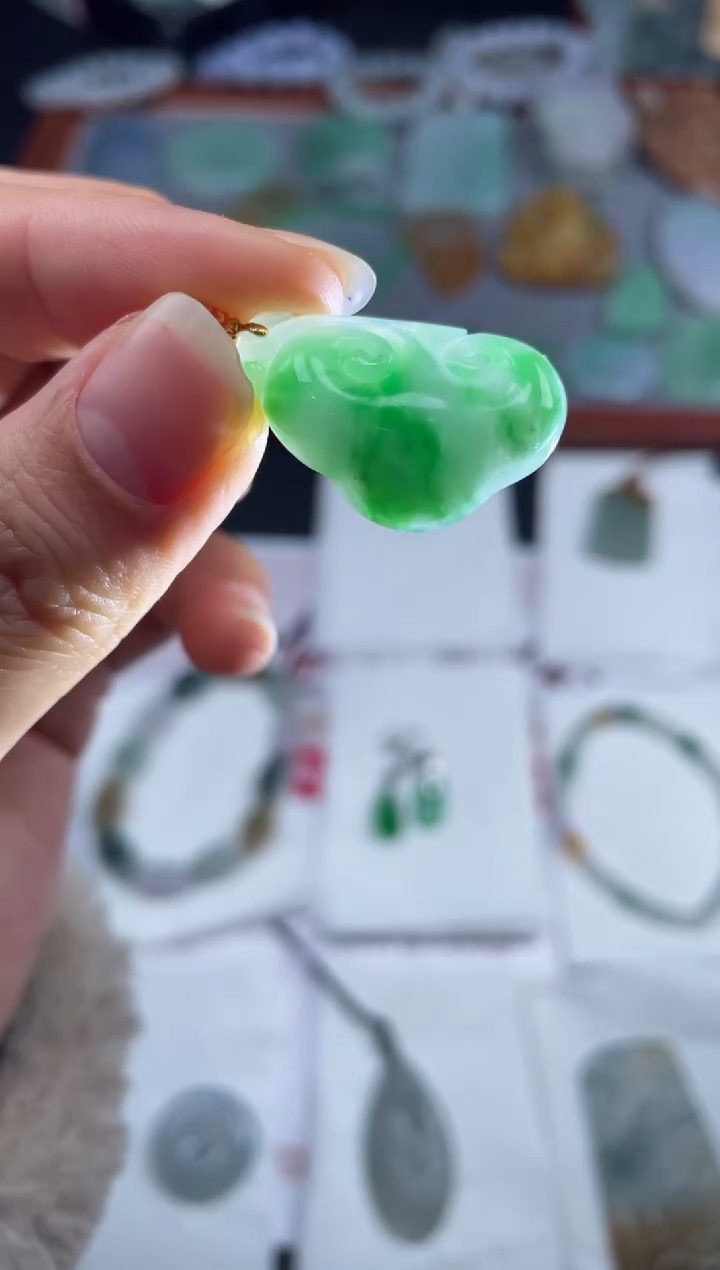 【闪购商品】定制翡翠未镶嵌01-13HDJT0128788