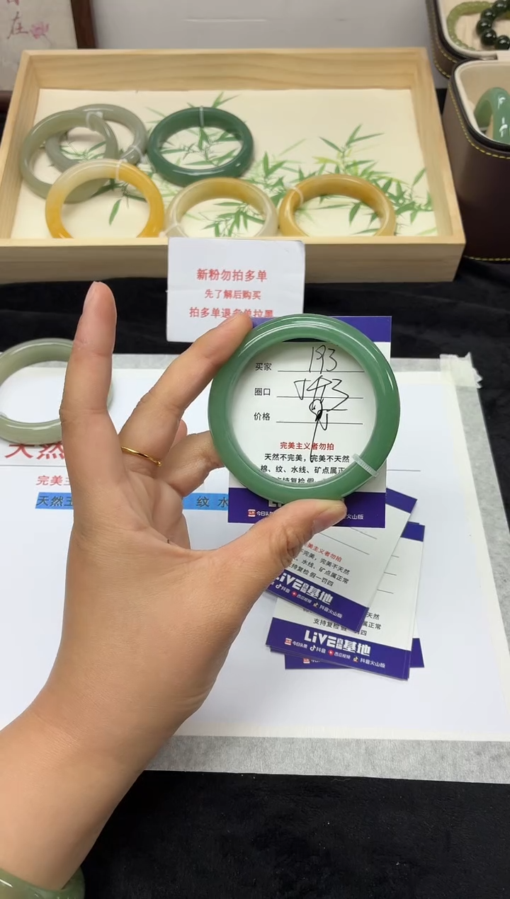 未镶嵌手镯石英质玉193