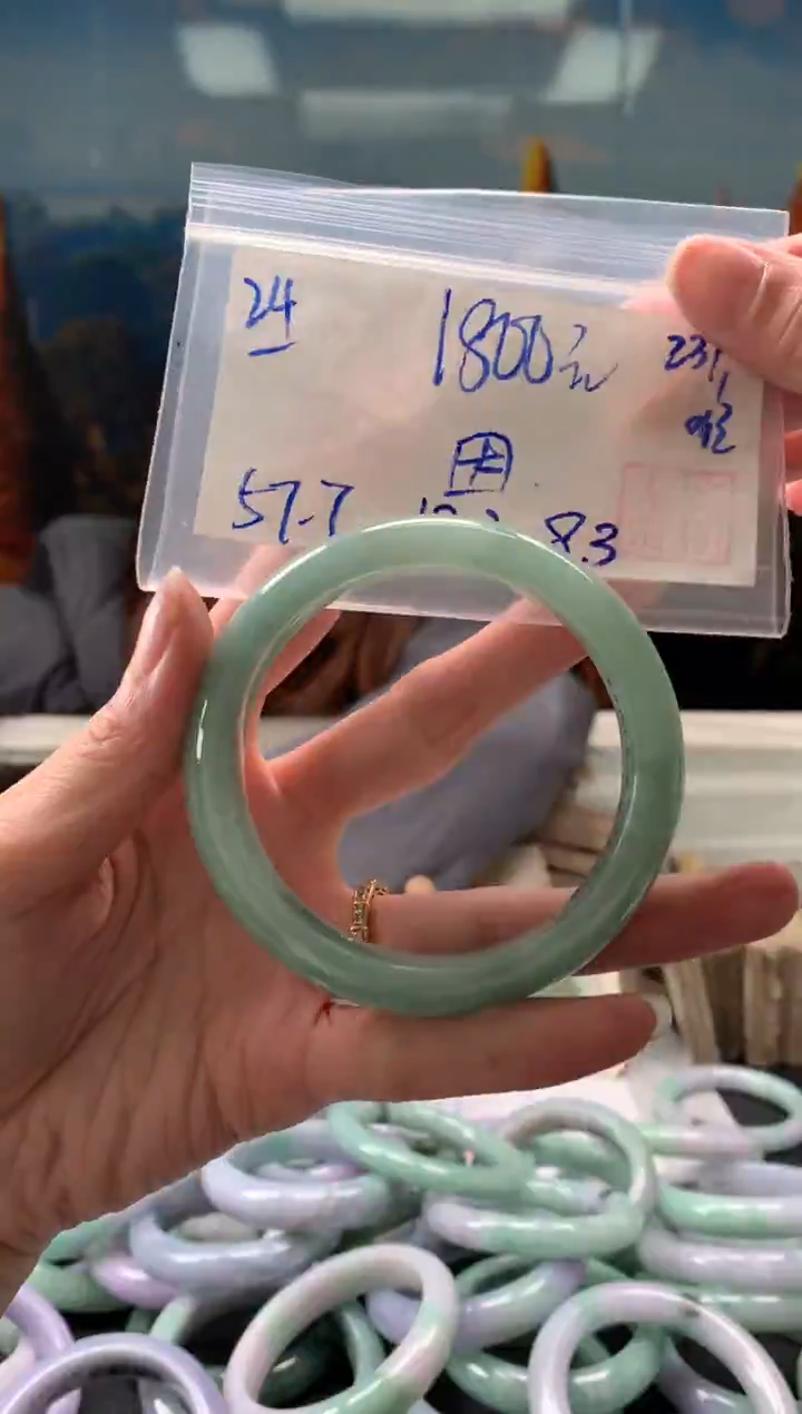 【闪购商品】翡翠手镯未镶嵌翡翠手镯 下单联系小耳机#24