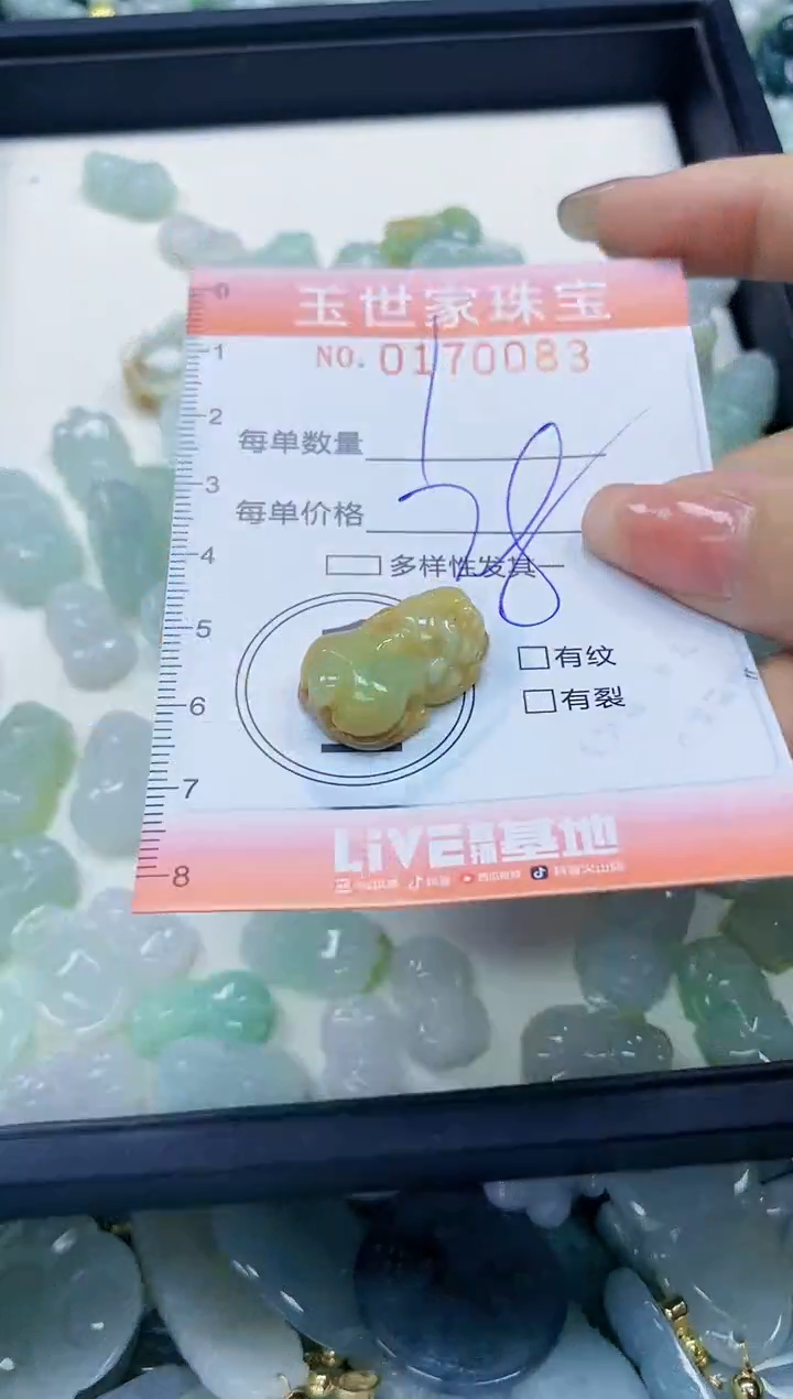 【闪购商品】翡翠颈饰未镶嵌闪购0170083