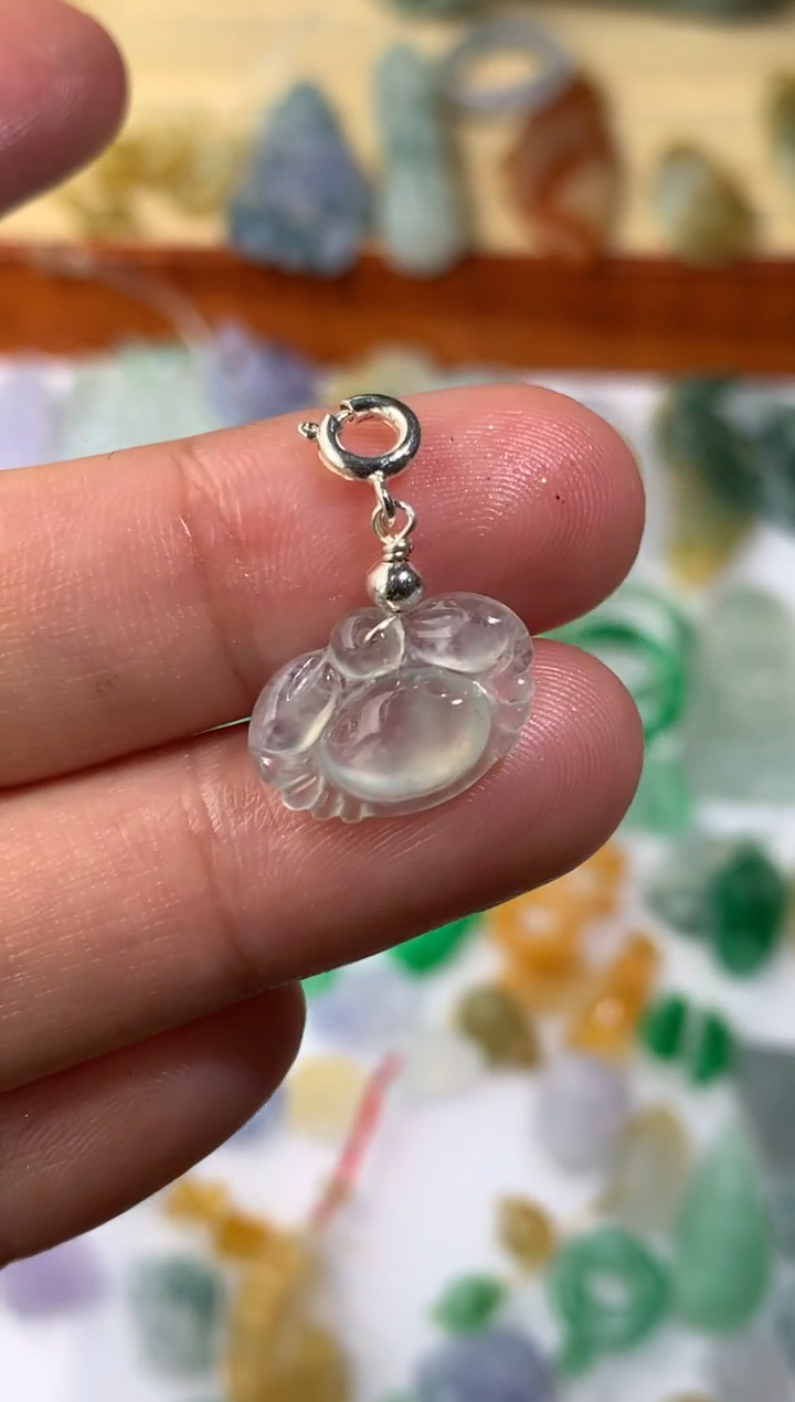 【闪购商品】定制翡翠未镶嵌八方来财-298+29