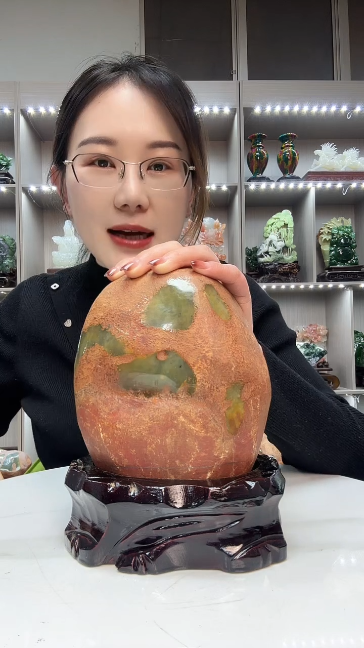 石材天然石材家居摆件办公室客厅玄关高档摆件