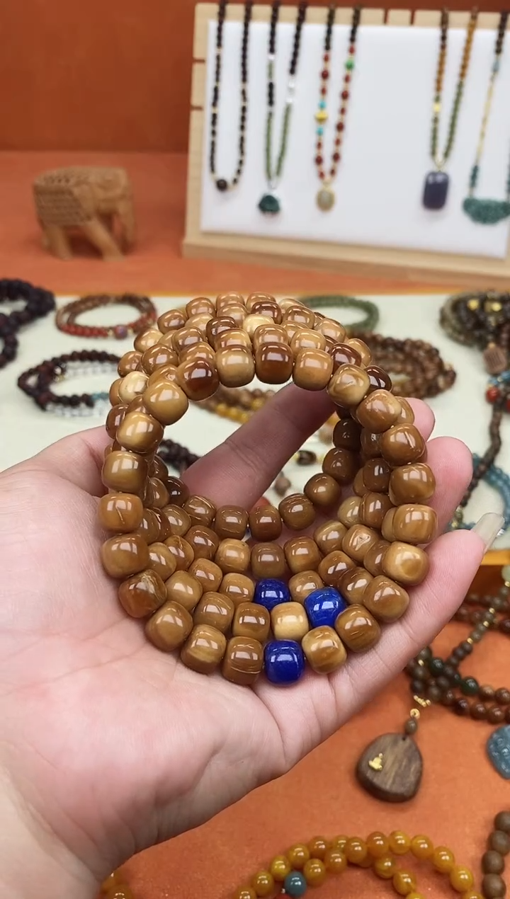 手串库克未镶嵌单圈库克菩提青金手串