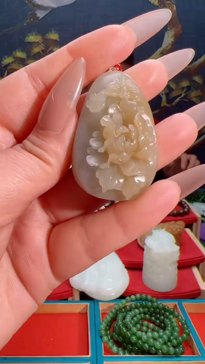 【闪购商品】和田玉吊坠未镶嵌1