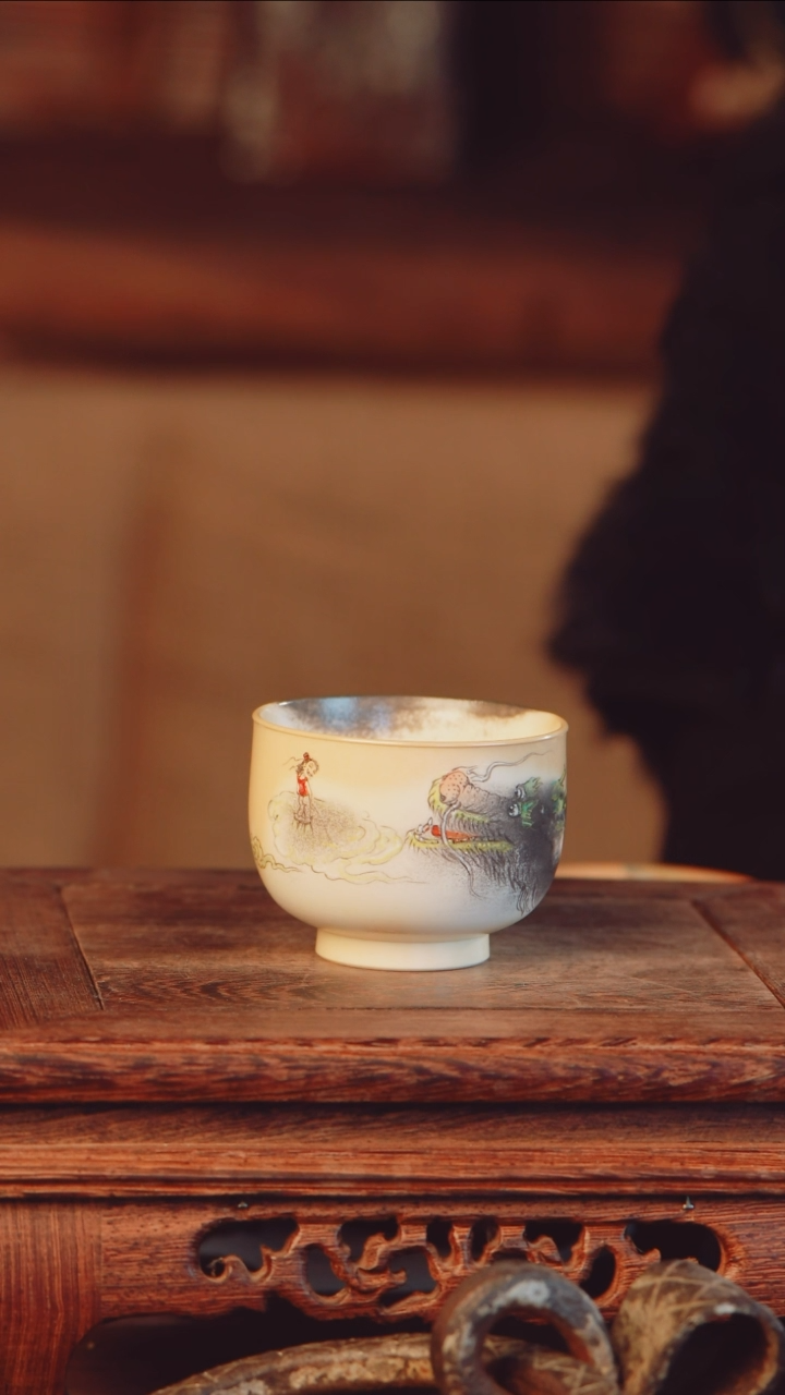 老昌号手工手绘主人杯