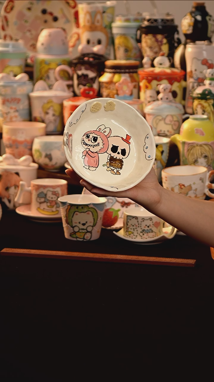 其他景德镇釉下彩手绘设计师款陶瓷