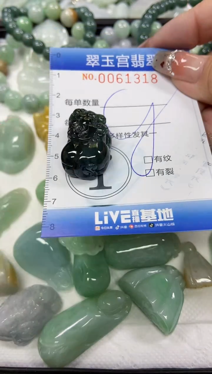 【闪购商品】翡翠颈饰未镶嵌闪购商品0061318