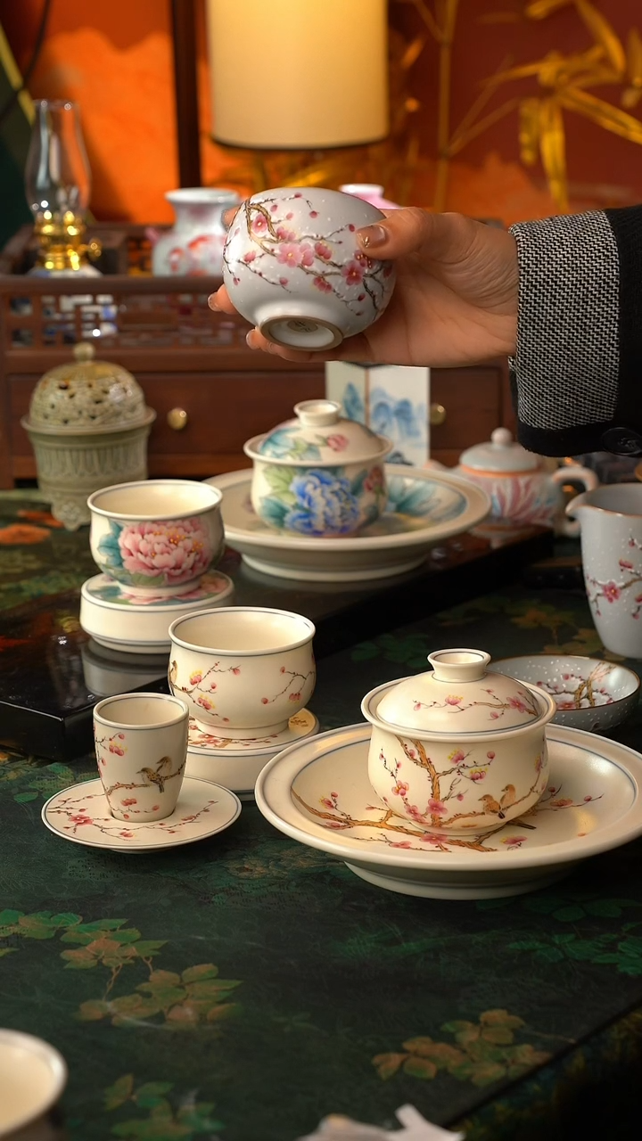 【闪购商品】初六好物分享@@傲雪红梅禅定杯