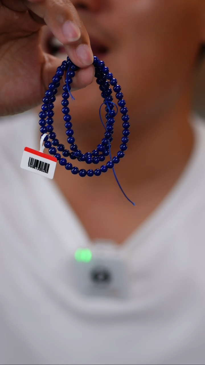 未镶嵌青金石手链8697 5mm