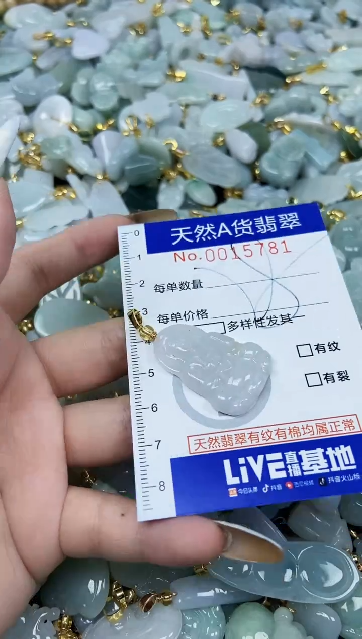 【闪购商品】翡翠颈饰未镶嵌天然A货翡翠