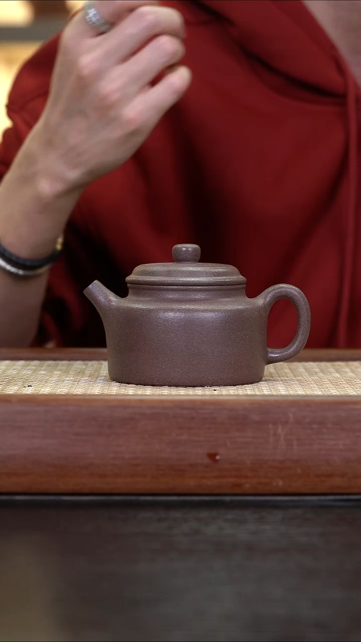 茶壶紫砂   JF    全砂桃花泥    德中     200cc