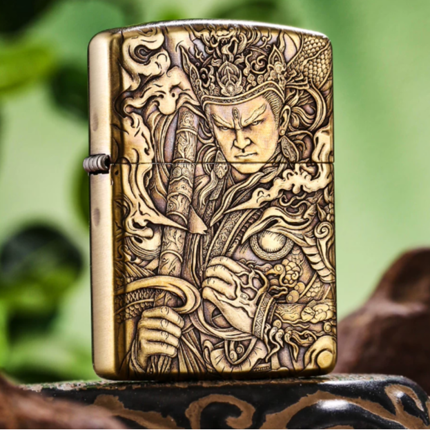 zippo打火机二郎神-168盔甲防风实用男士送礼物【杨杨专属】