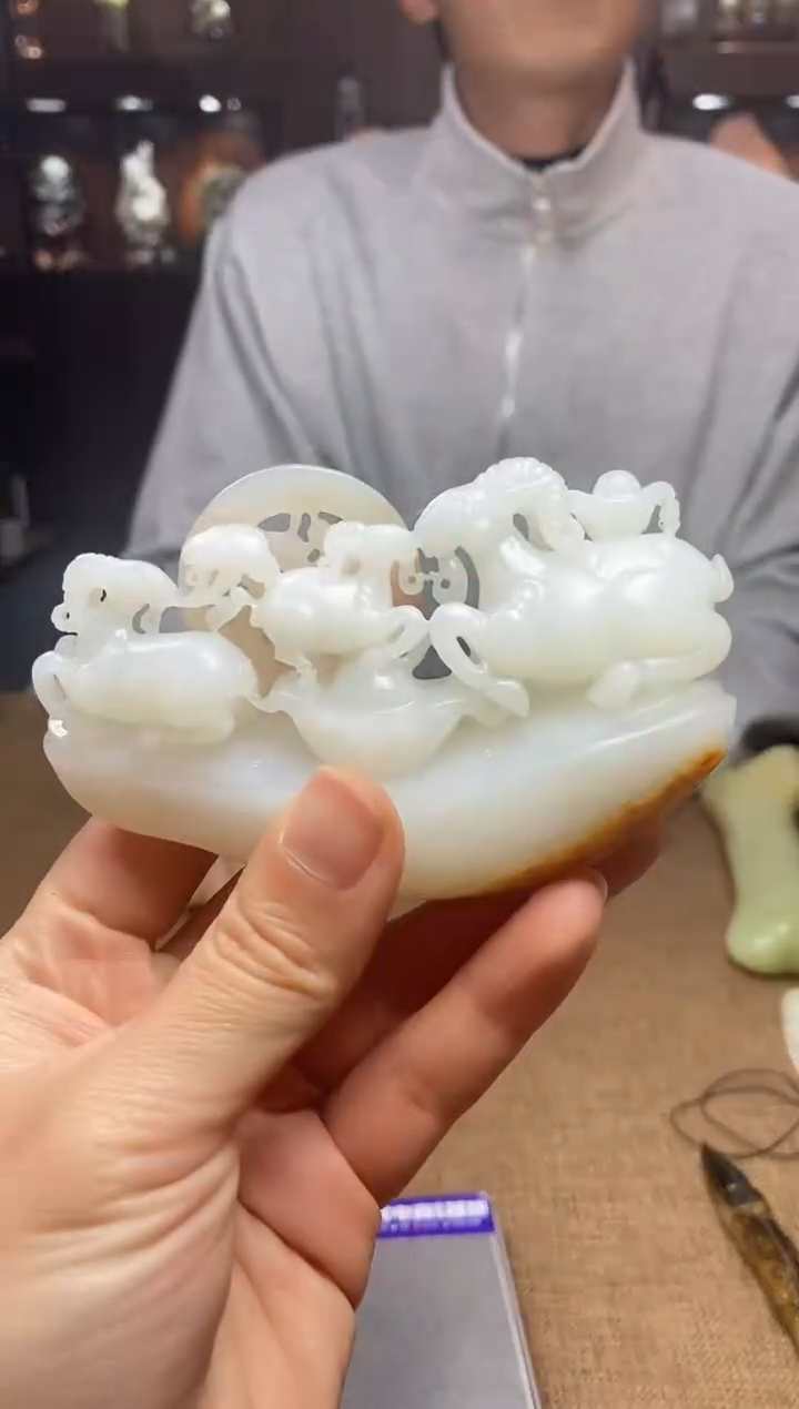 【闪购商品】和田玉颈饰未镶嵌挂件