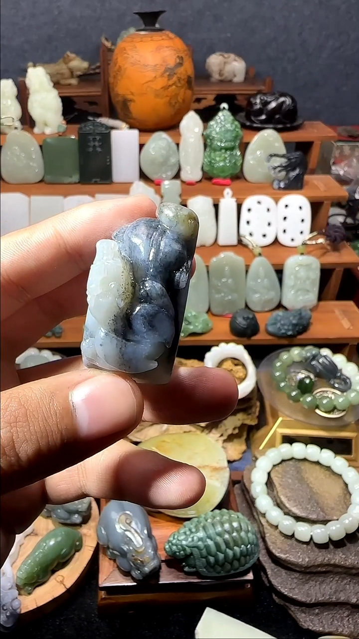 颈饰未镶嵌和田玉7