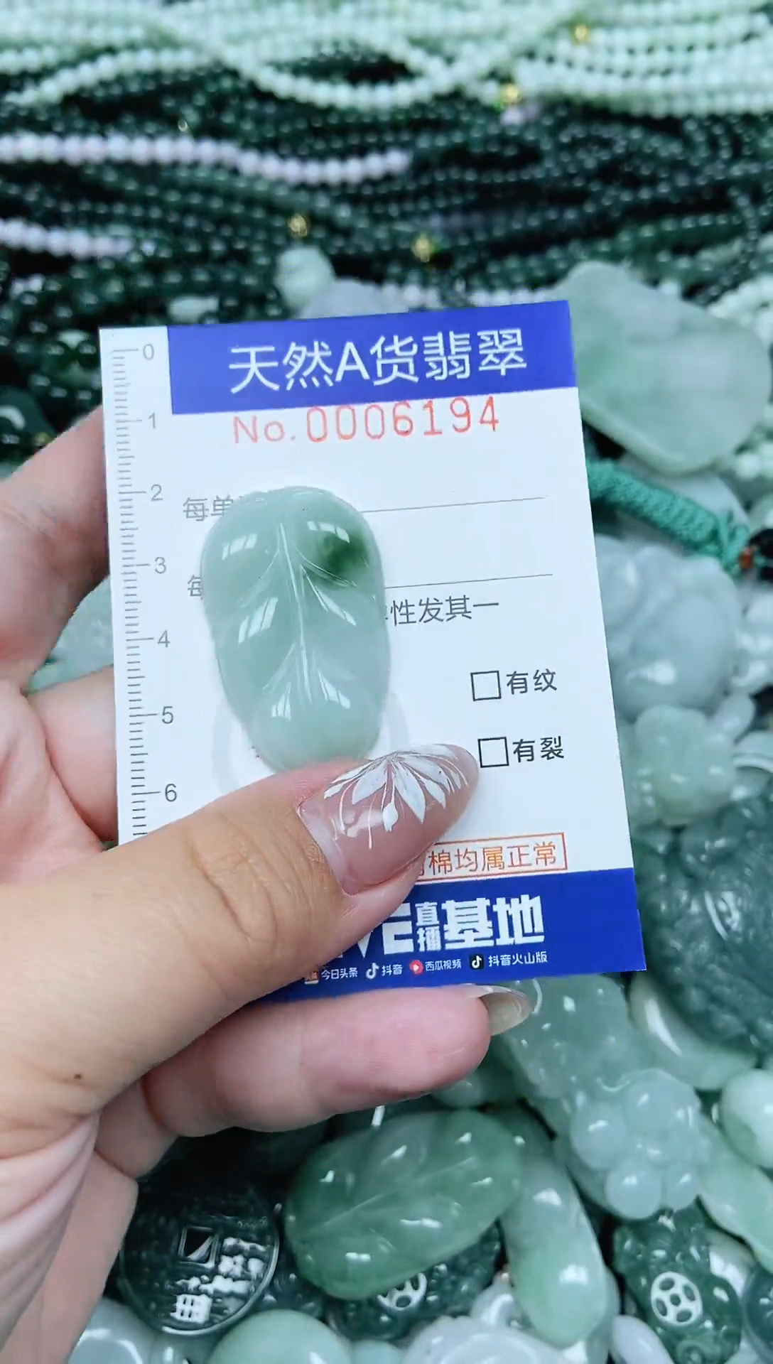 颈饰未镶嵌翡翠天然A货 支持复检