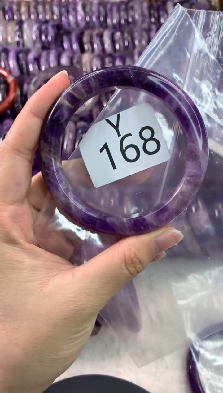 【闪购商品】水晶水晶手镯Y未镶嵌168-60