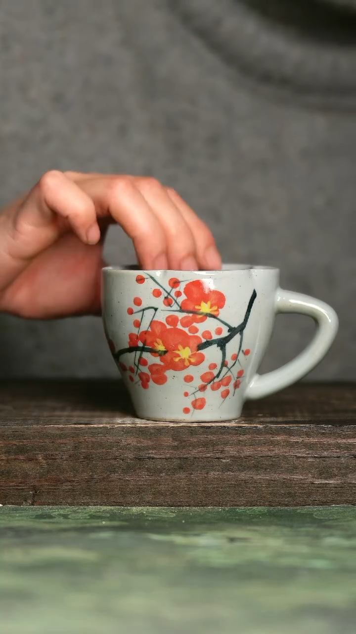 【闪购商品】青诗集手工手绘瓷器