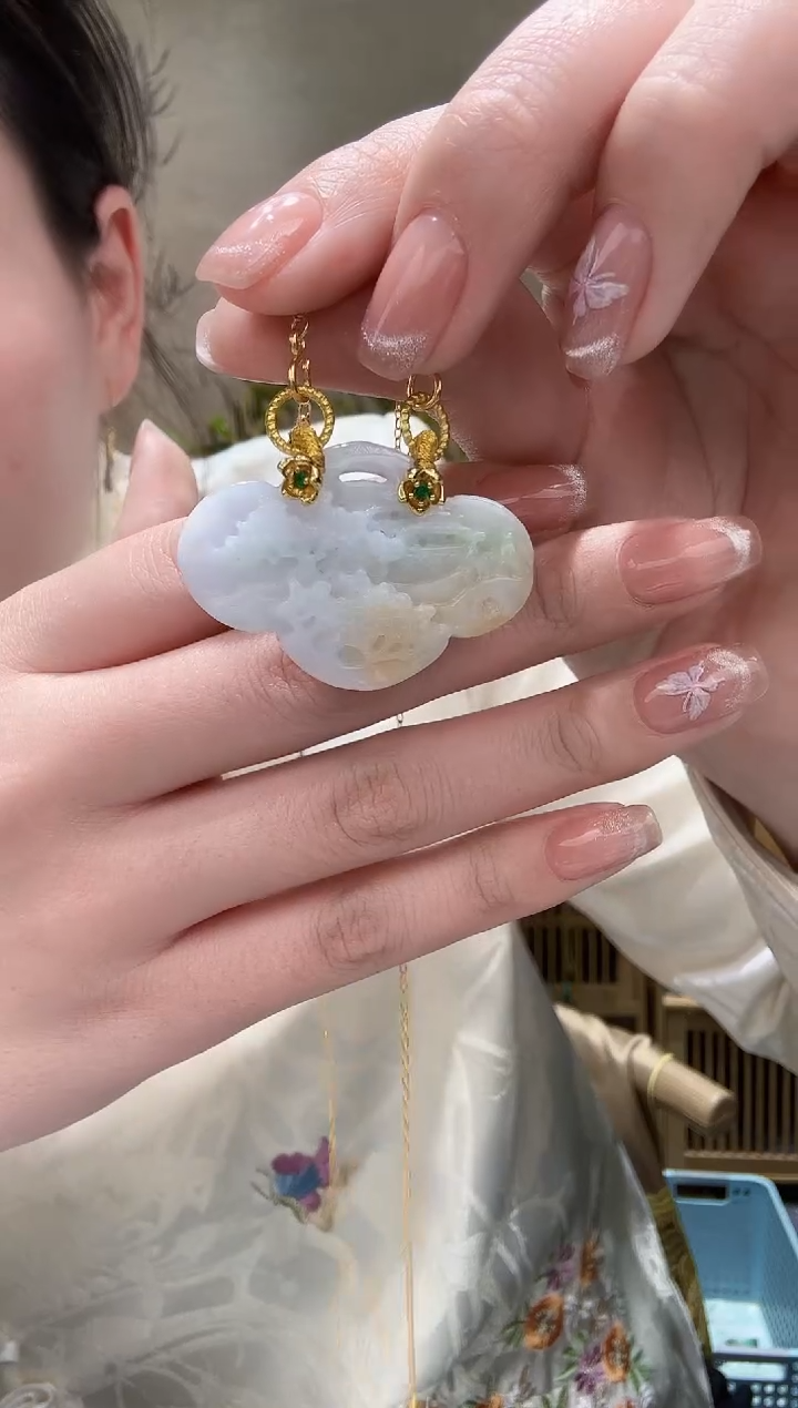 【闪购商品】翡翠颈饰未镶嵌吊坠