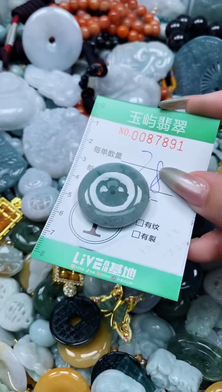 【闪购商品】翡翠颈饰未镶嵌闪购0087891