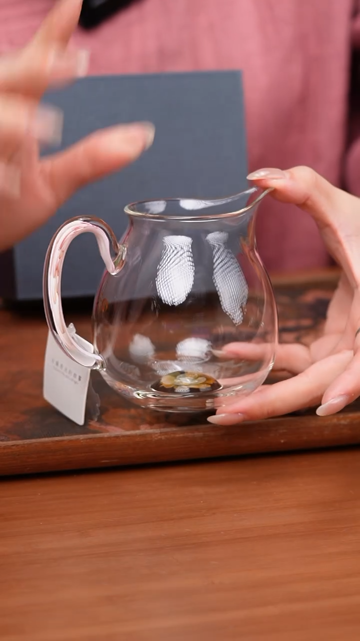 【闪购商品】禾器/花语清悦茶海/粉玉色