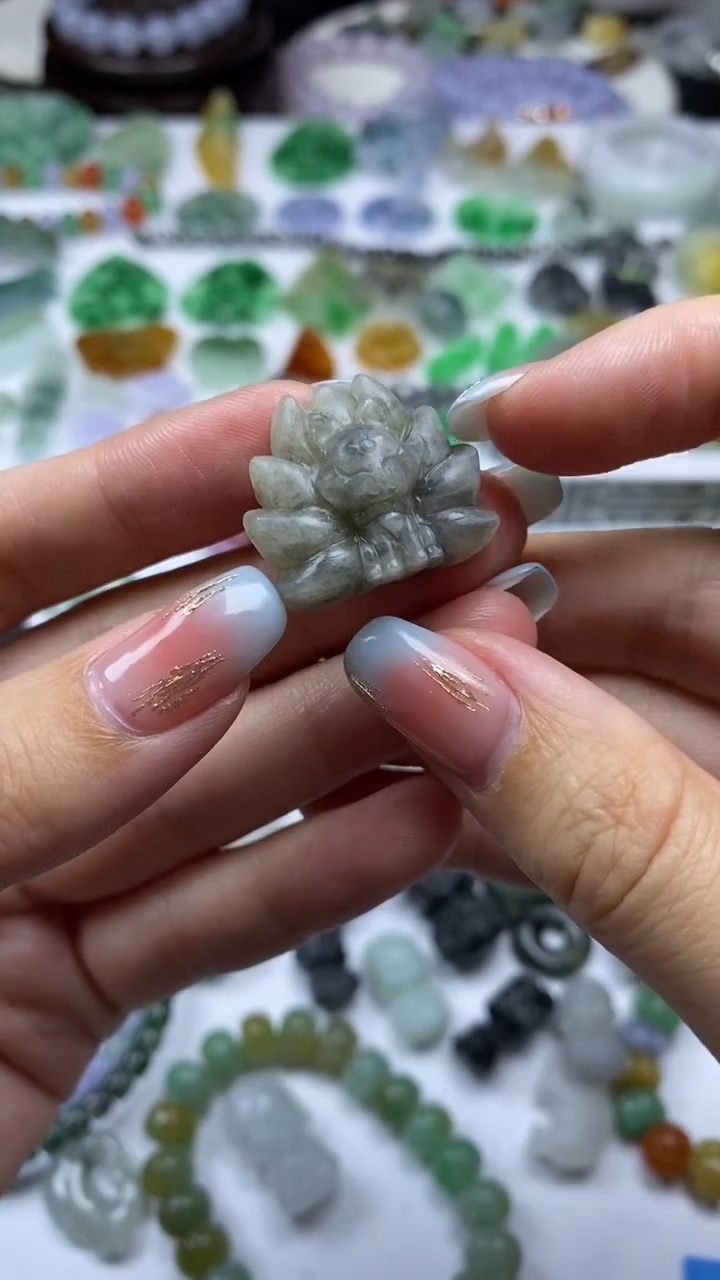 定制翡翠未镶嵌毛货定制不退不换