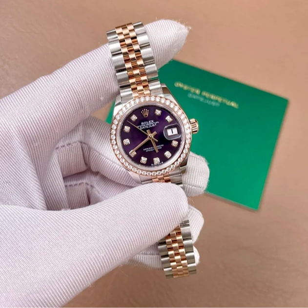 未使用 Rolex/劳力士 礼尚往来25年279381劳力士女表X8V23
