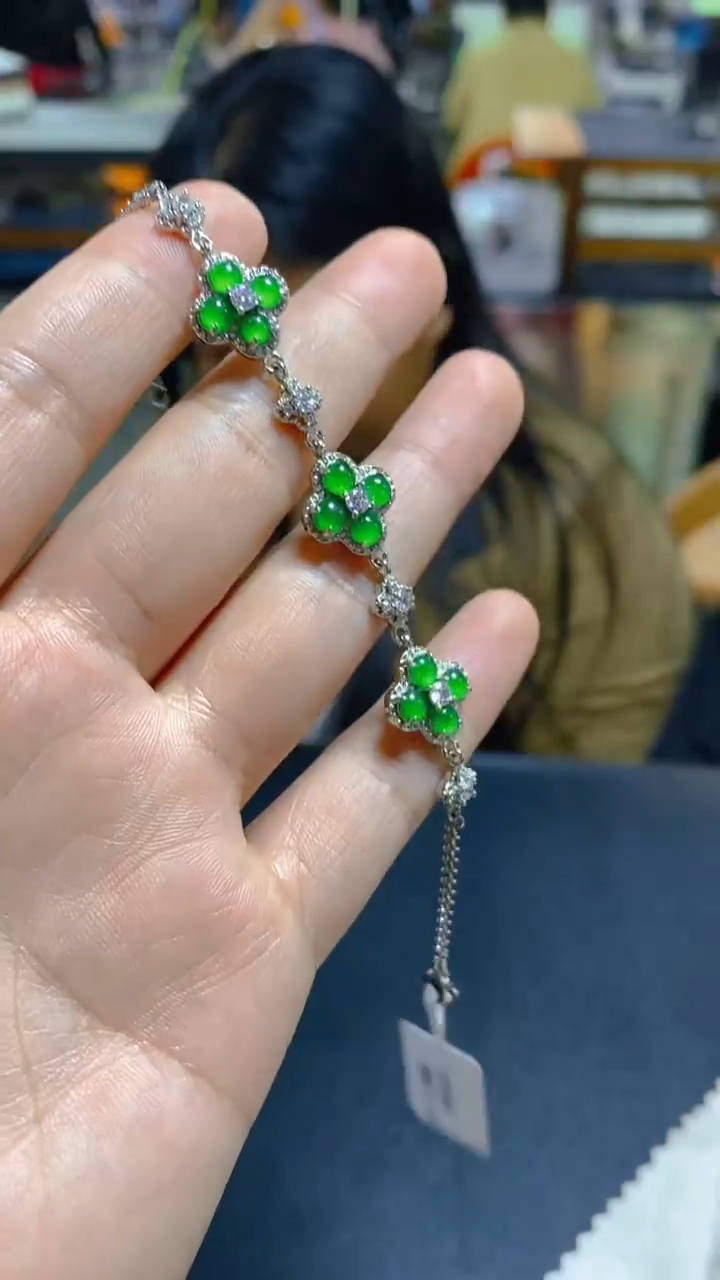 【闪购商品】翡翠手链未镶嵌0464286970多样性发一