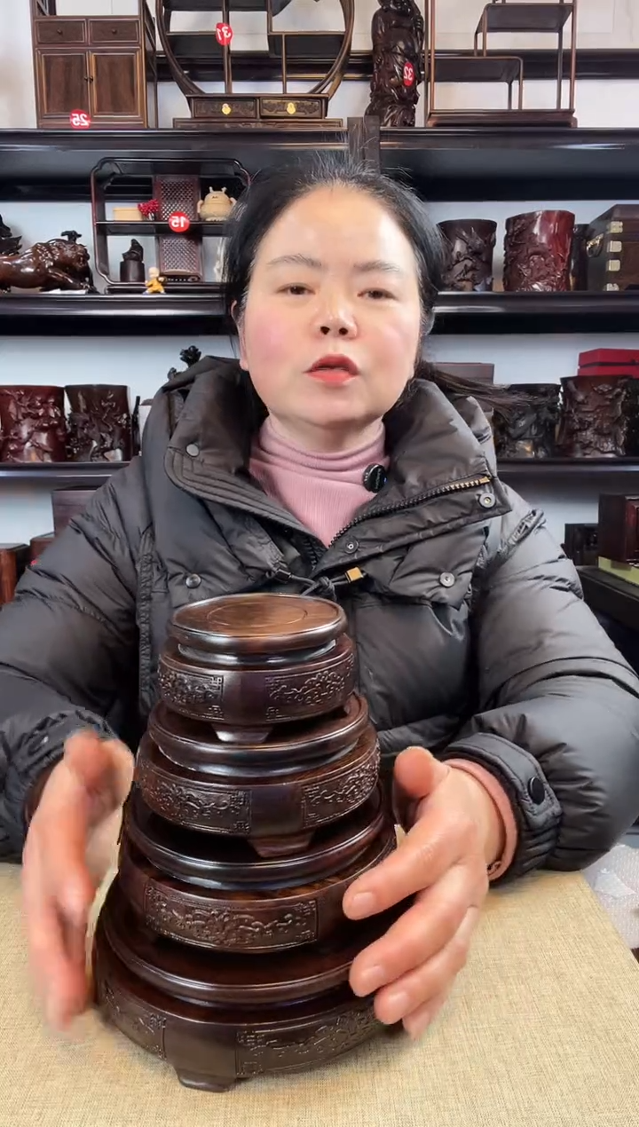 木老李红木工艺品电脑一套