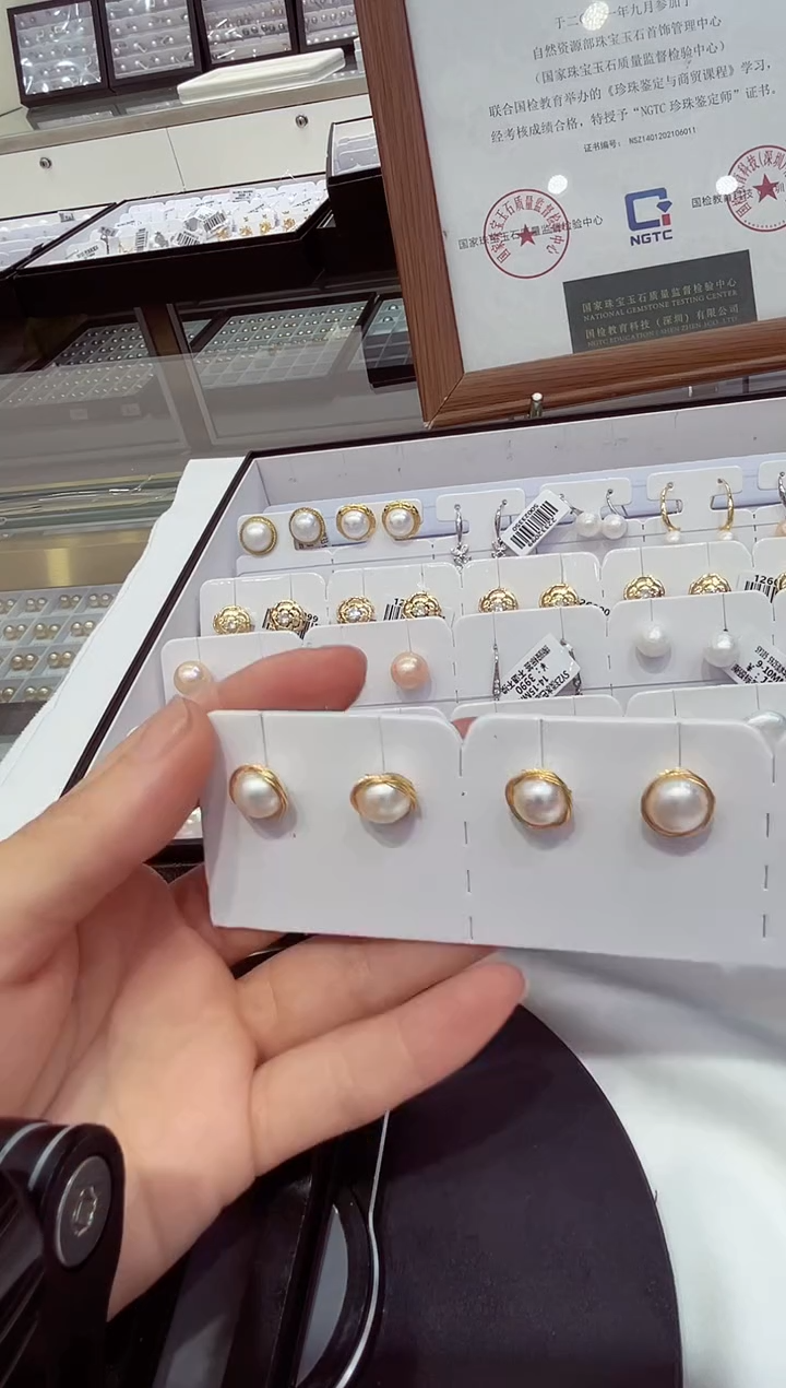 未镶嵌项链淡水珍珠淡水珍珠