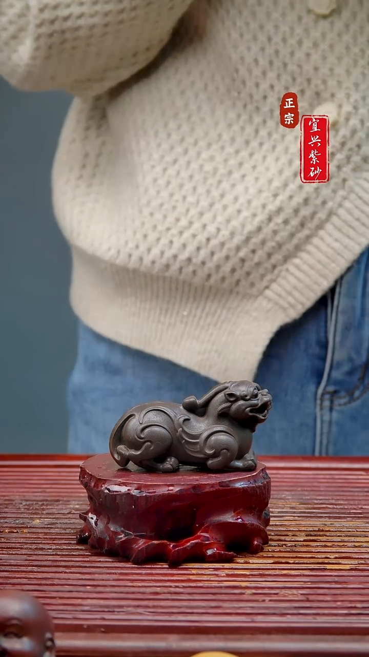 紫砂茶宠宜兴紫砂茶宠摆件