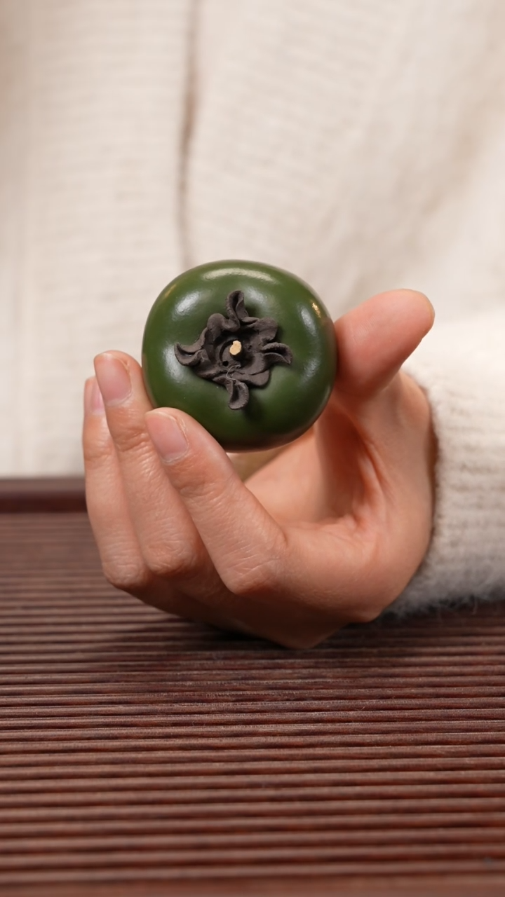 【闪购商品】紫砂茶宠柿子（大款）