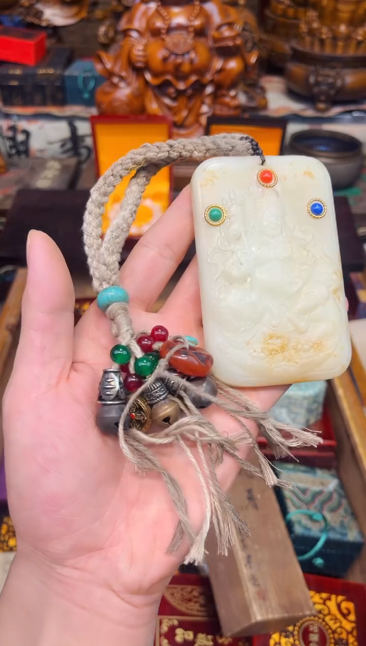 和田玉未镶嵌挂件1瑞哥专属高端精品44